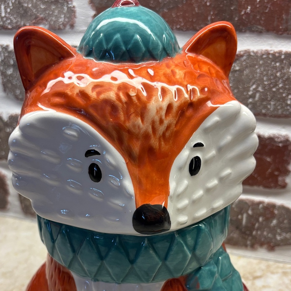 Sweetie Fox Ceramic Cookie Jar 🥰 - Picture 2 of 8